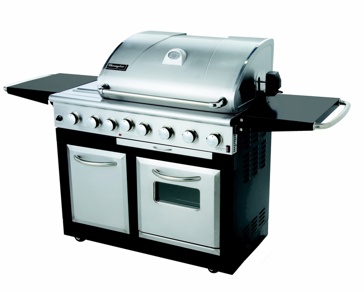 Nexgrill Bbq 4 Main Burners With Side, Outdoor Grill With Oven